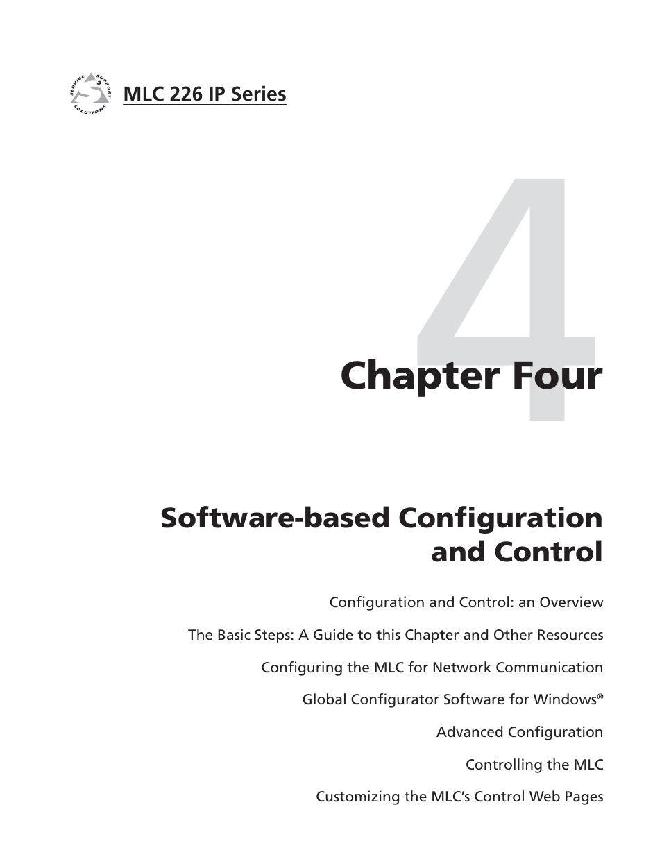 Software-based configuration and control | Extron Electronics MLC 226 IP Series Installation User Manual | Page 45 / 164