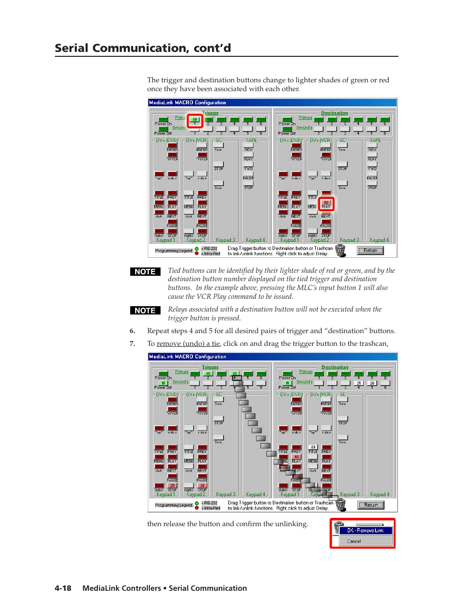 Serial communication, cont’d | Extron Electronics MLC 206 AAP EC User Guide User Manual | Page 50 / 72