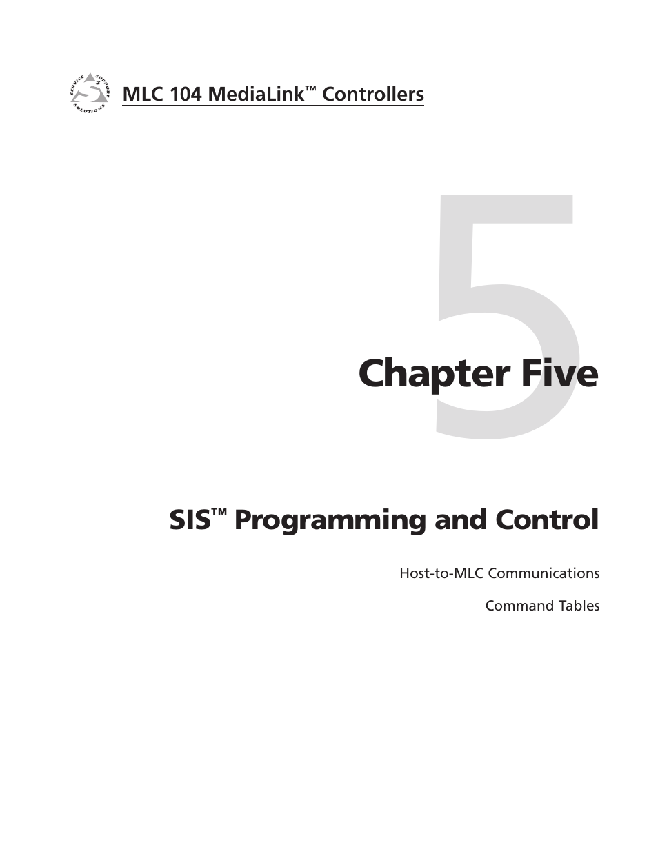 Extron Electronics MLC 104 SIS Programming and Control User Manual | 36 pages