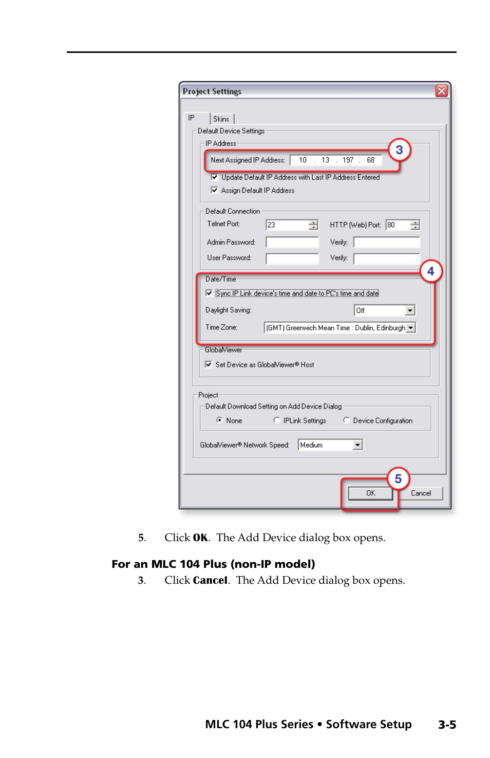 For an mlc 104 plus (non-ip model), For an mlc 104 plus (non-ip model) -5 | Extron Electronics MLC 104 Plus Series Setup Guide User Manual | Page 27 / 60