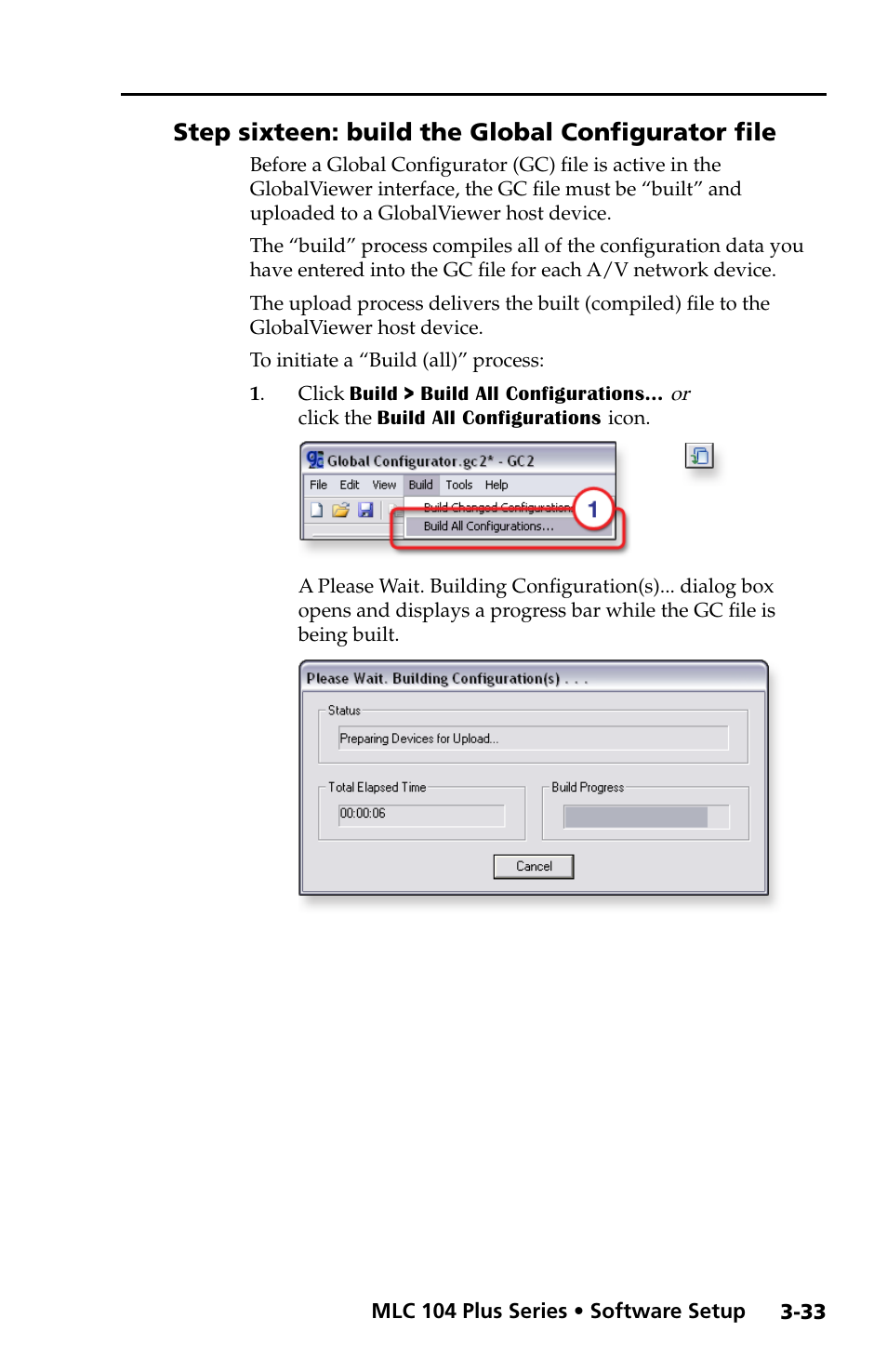 Step sixteen: build the global configurator file | Extron Electronics MLC 104 Plus Series Setup Guide User Manual | Page 55 / 60