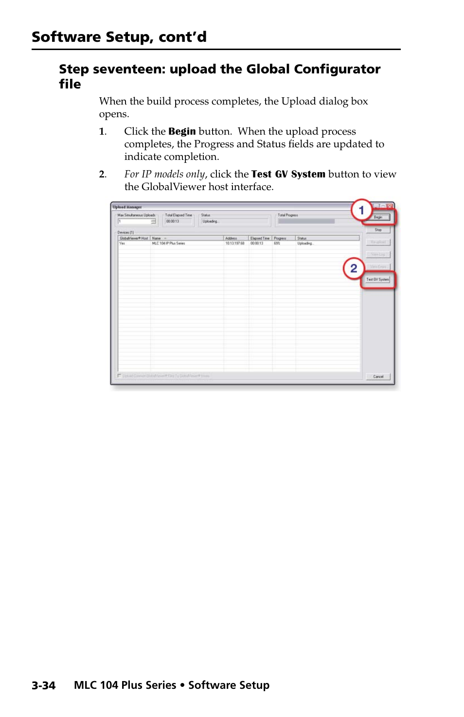 Software setup, cont’d | Extron Electronics MLC 104 Plus Series Setup Guide User Manual | Page 56 / 60