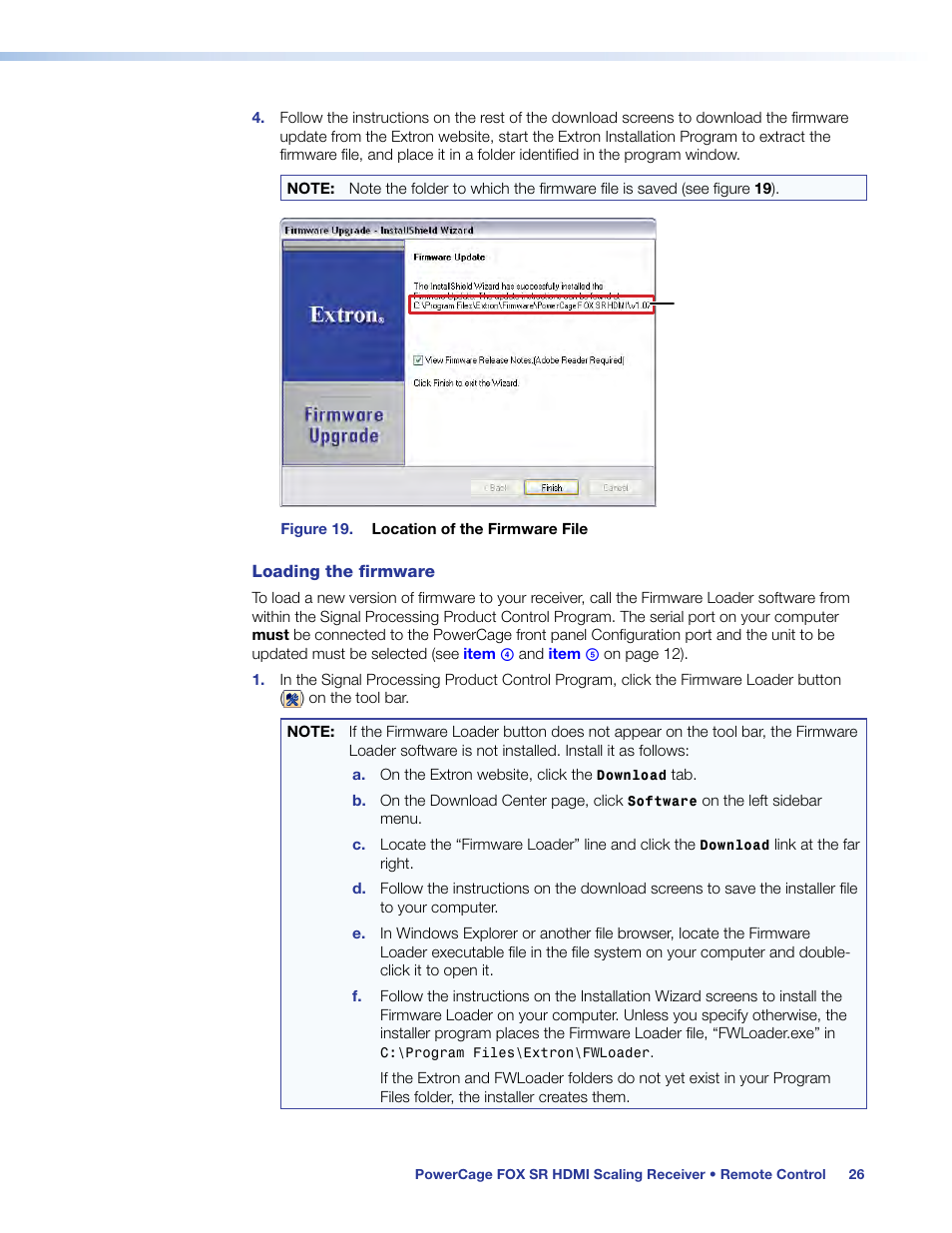 Extron Electronics PowerCage FOX SR HDMI User Guide User Manual | Page 32 / 38