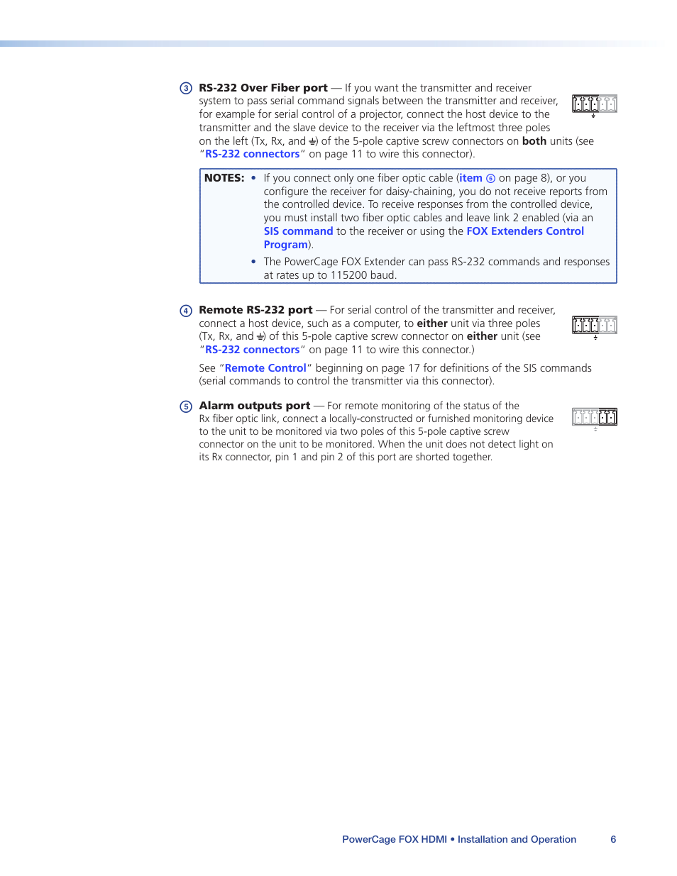 Extron Electronics PowerCage FOX Tx_Rx HDMI User Guide User Manual | Page 12 / 49