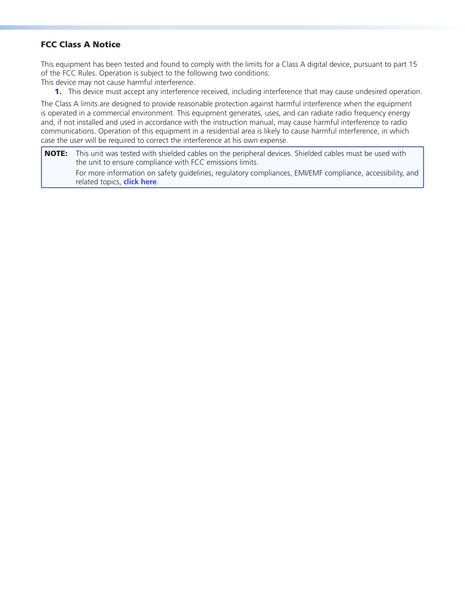 Extron Electronics PowerCage FOX Tx_Rx HDMI User Guide User Manual | Page 3 / 49