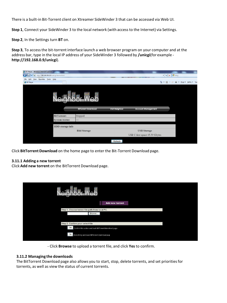 Xtreamer SideWinder3 User Manual | Page 79 / 91