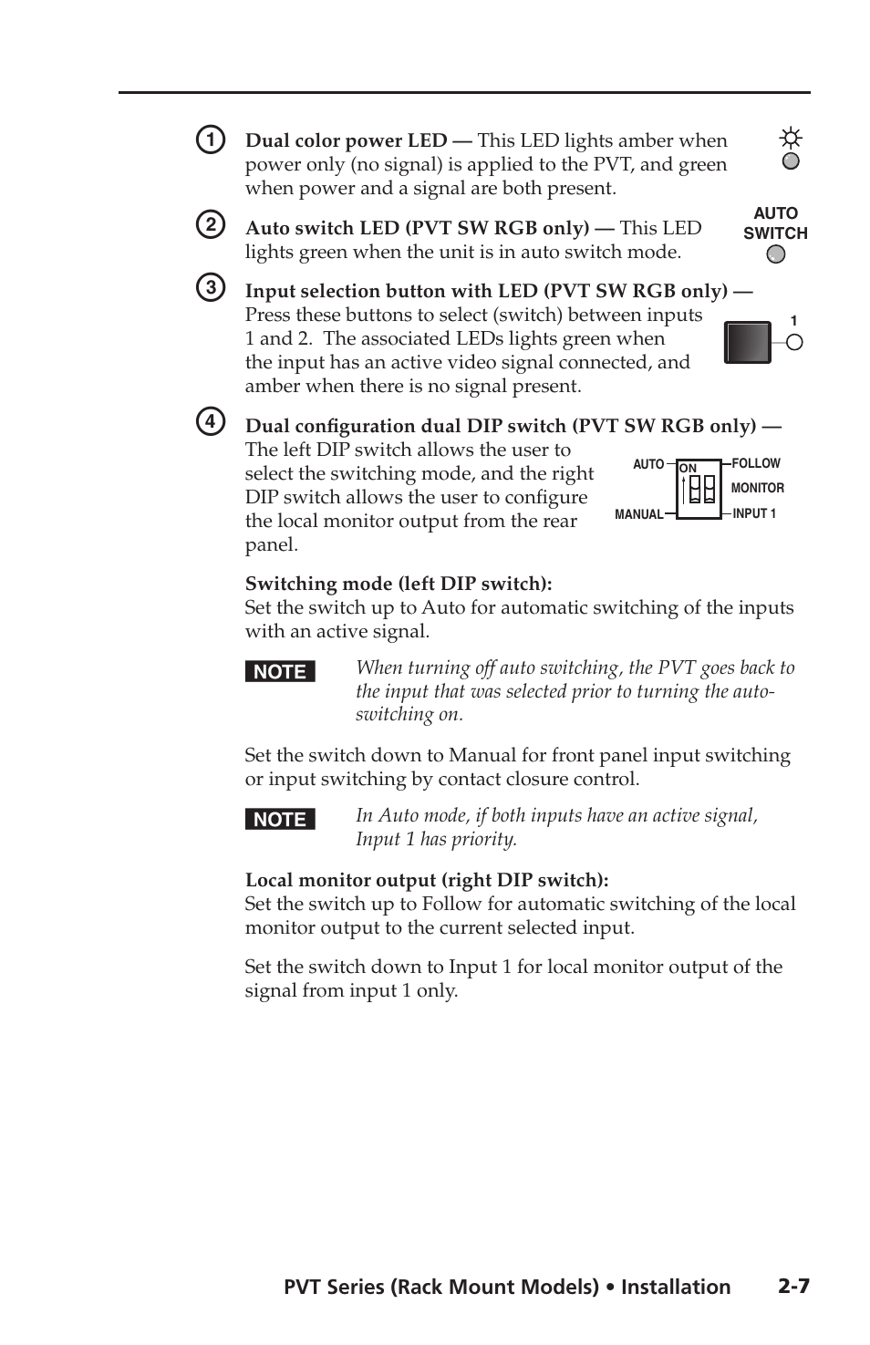 Extron Electronics PVT SW RGB User Manual | Page 19 / 32