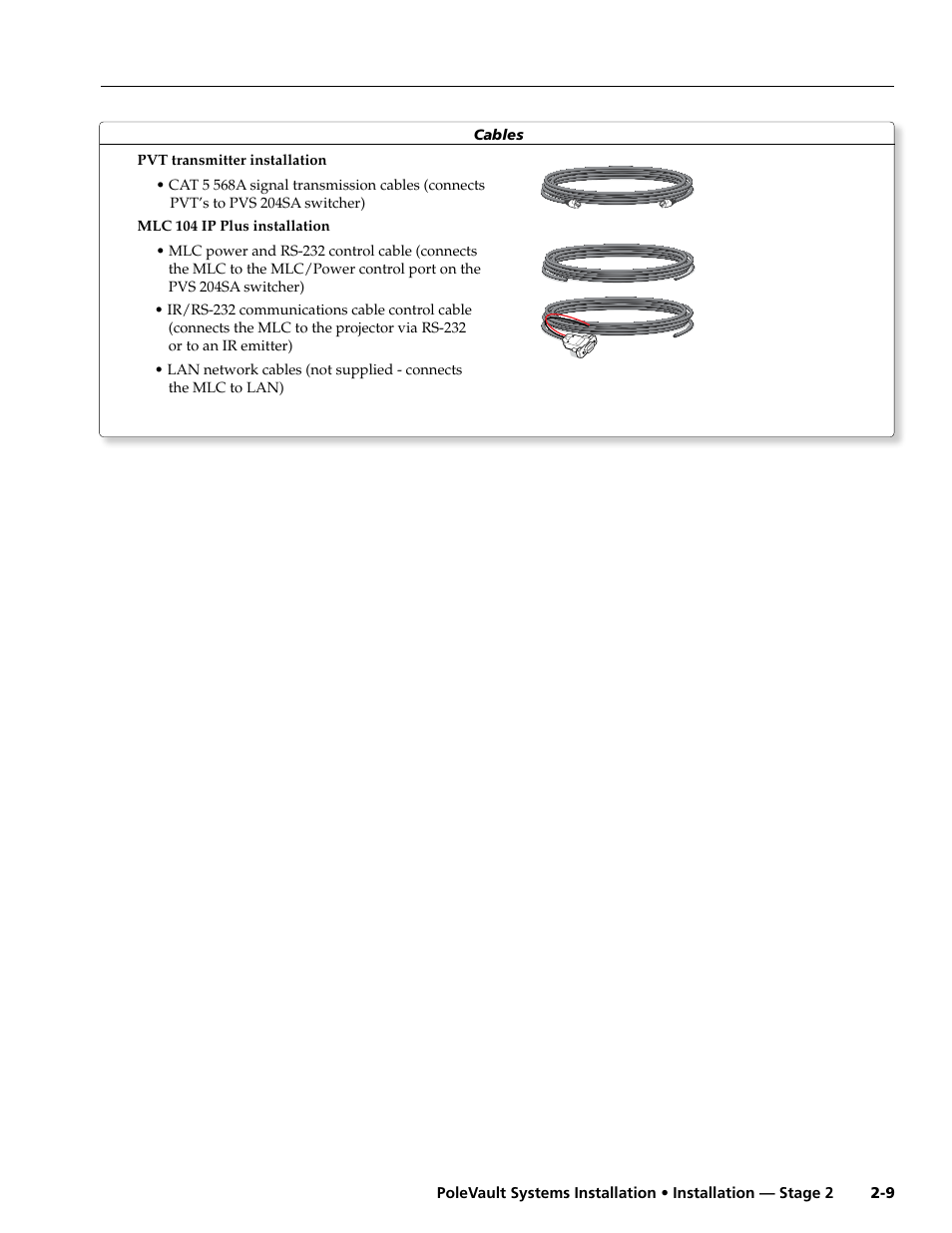 Extron Electronics PoleVault Systems PVS 200, 300, and 400 User Manual | Page 21 / 50