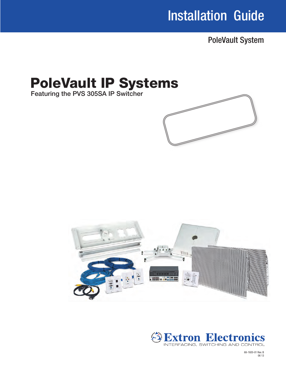 Extron Electronics PoleVault IP Systems PVS 305SA IP User Manual | 52 pages