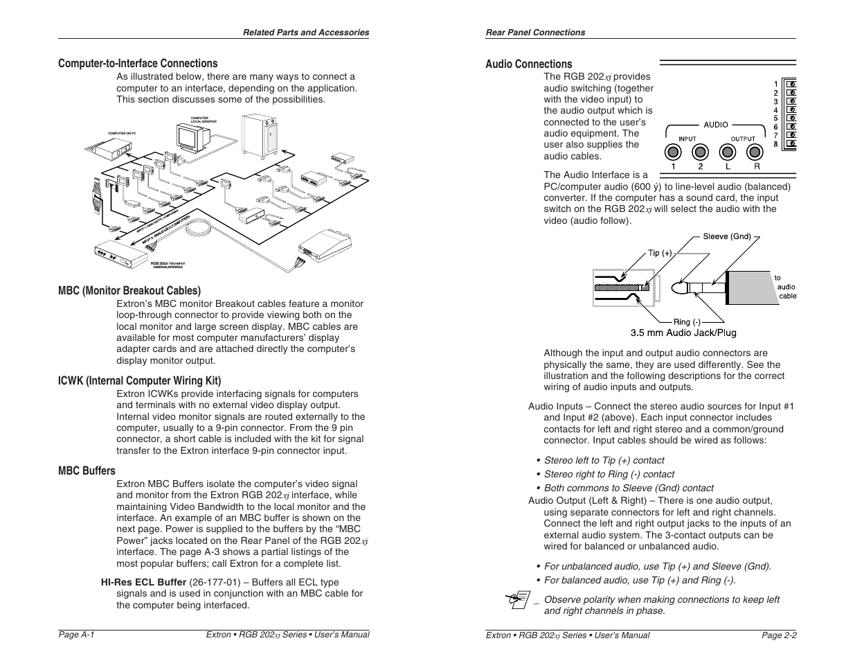 Extron Electronics RGB 202xi User Guide Rev. E User Manual | Page 15 / 24