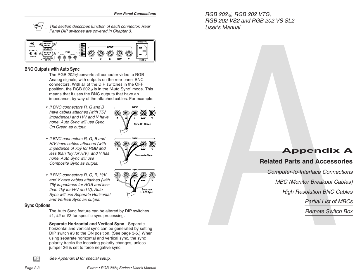 Extron Electronics RGB 202xi User Guide Rev. E User Manual | Page 16 / 24