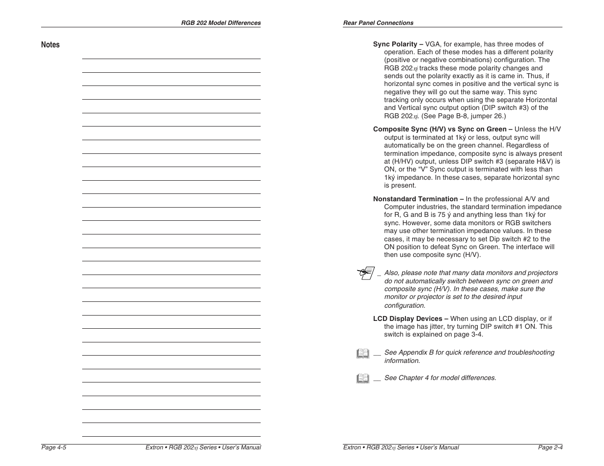 Extron Electronics RGB 202xi User Guide Rev. E User Manual | Page 17 / 24
