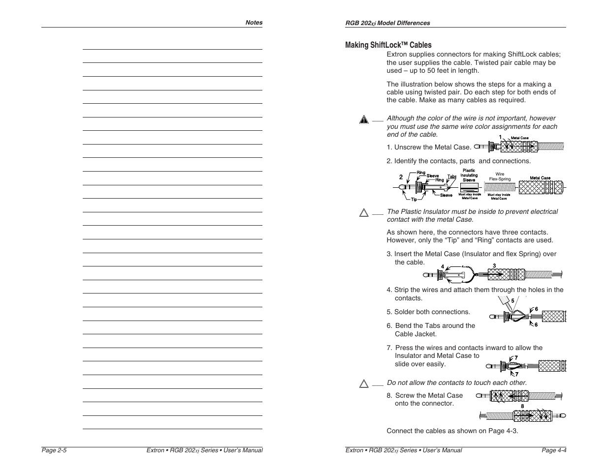 Extron Electronics RGB 202xi User Guide Rev. E User Manual | Page 18 / 24