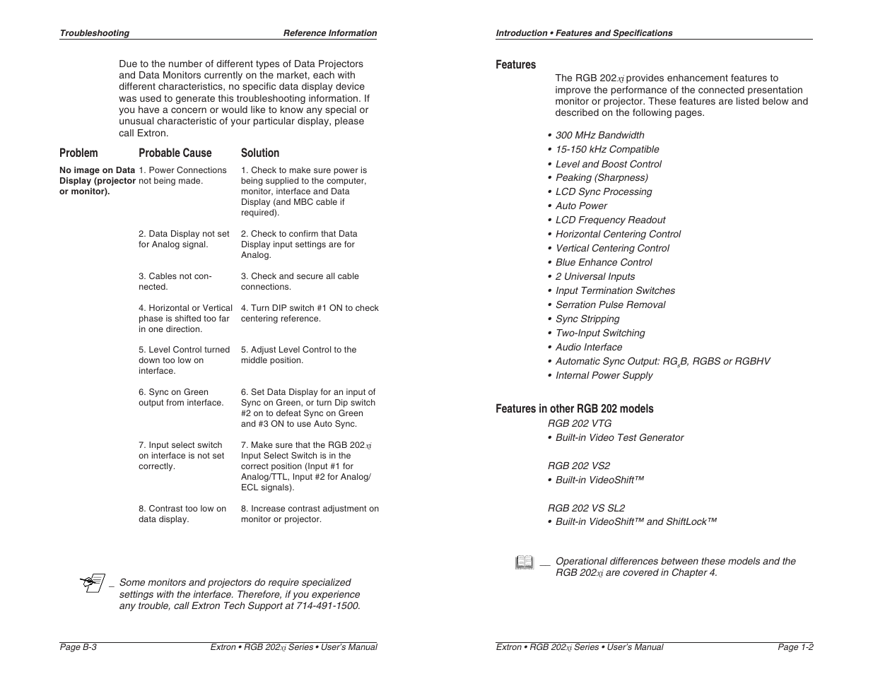 Extron Electronics RGB 202xi User Guide Rev. E User Manual | Page 7 / 24