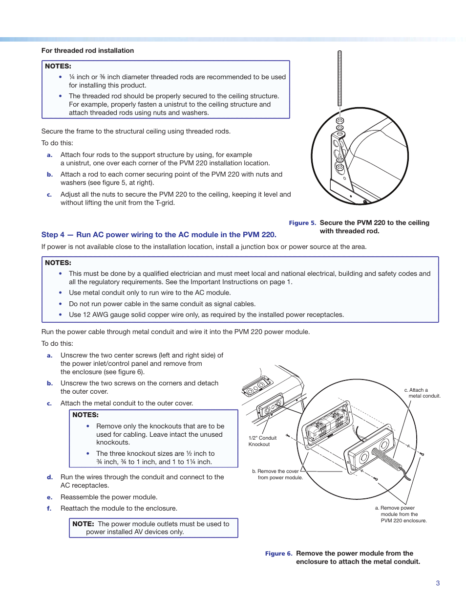Product category | Extron Electronics PVM 220 Installation User Manual | Page 3 / 6