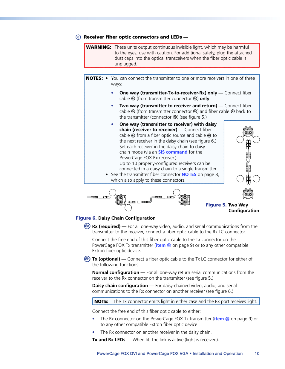 Item | Extron Electronics PowerCage FOX Tx_Rx DVI Plus User Guide User Manual | Page 15 / 48