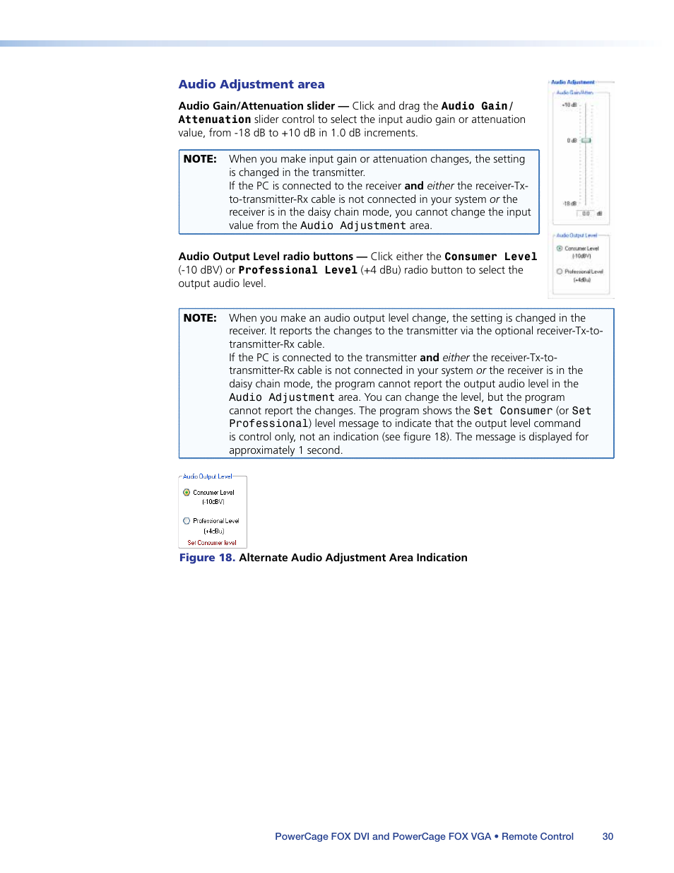 Extron Electronics PowerCage FOX Tx_Rx DVI Plus User Guide User Manual | Page 35 / 48