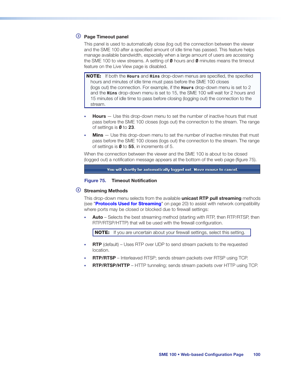 Extron Electronics SME 100 User Guide User Manual | Page 106 / 185