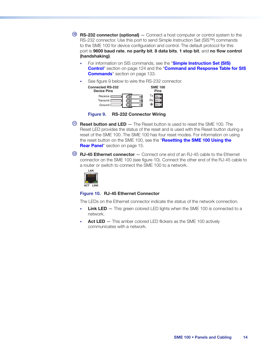 Extron Electronics SME 100 User Guide User Manual | Page 20 / 185