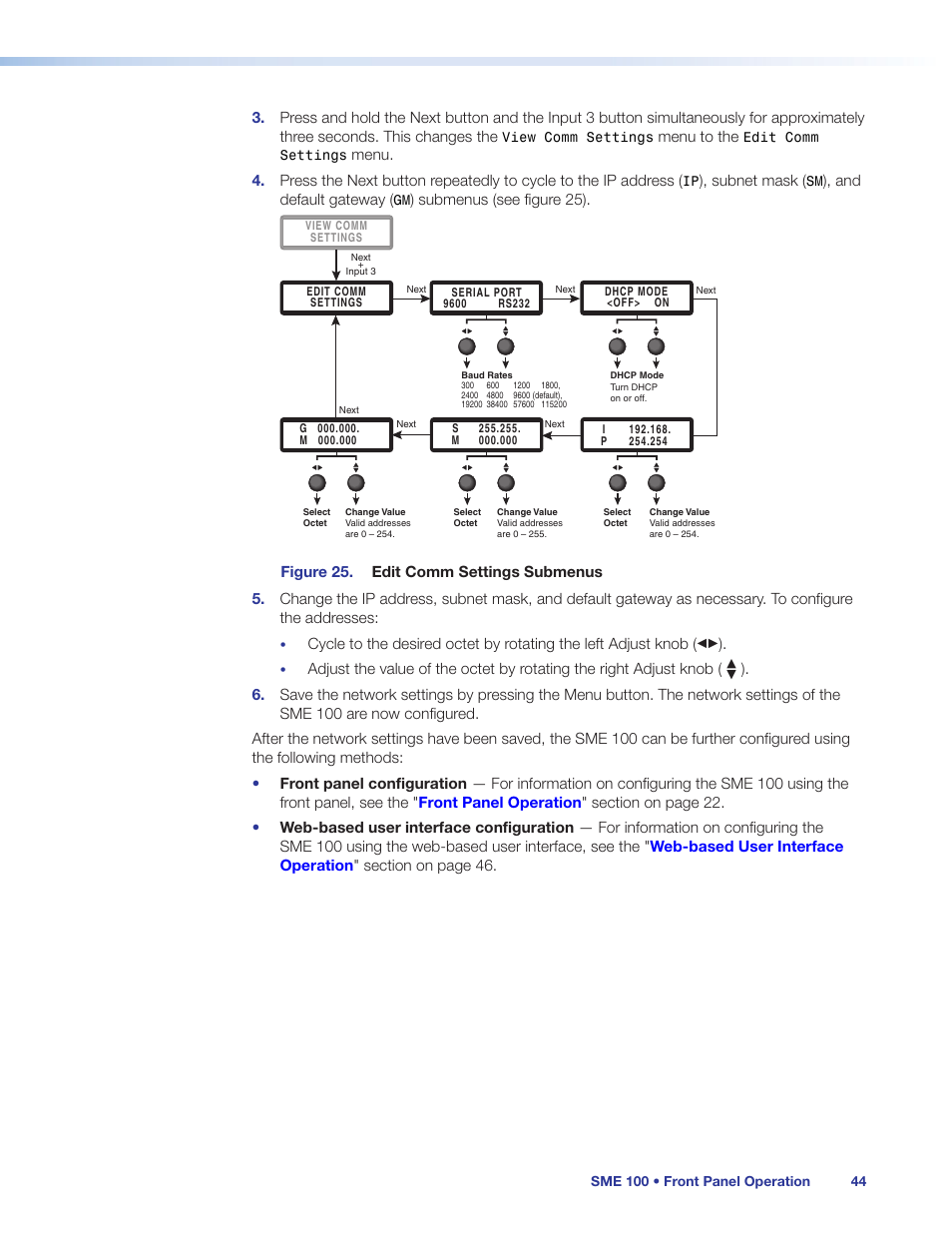 Extron Electronics SME 100 User Guide User Manual | Page 50 / 185