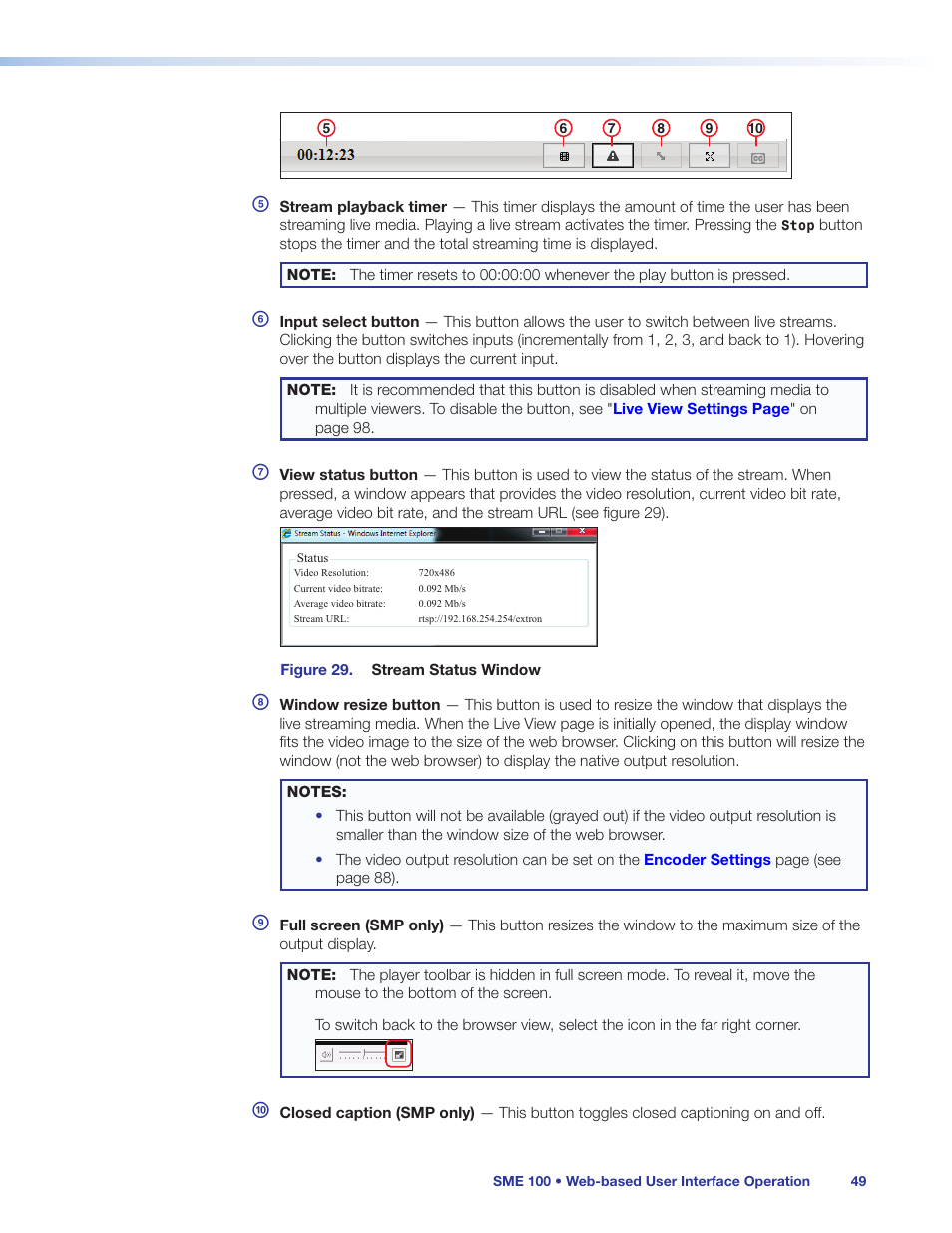 Extron Electronics SME 100 User Guide User Manual | Page 55 / 185