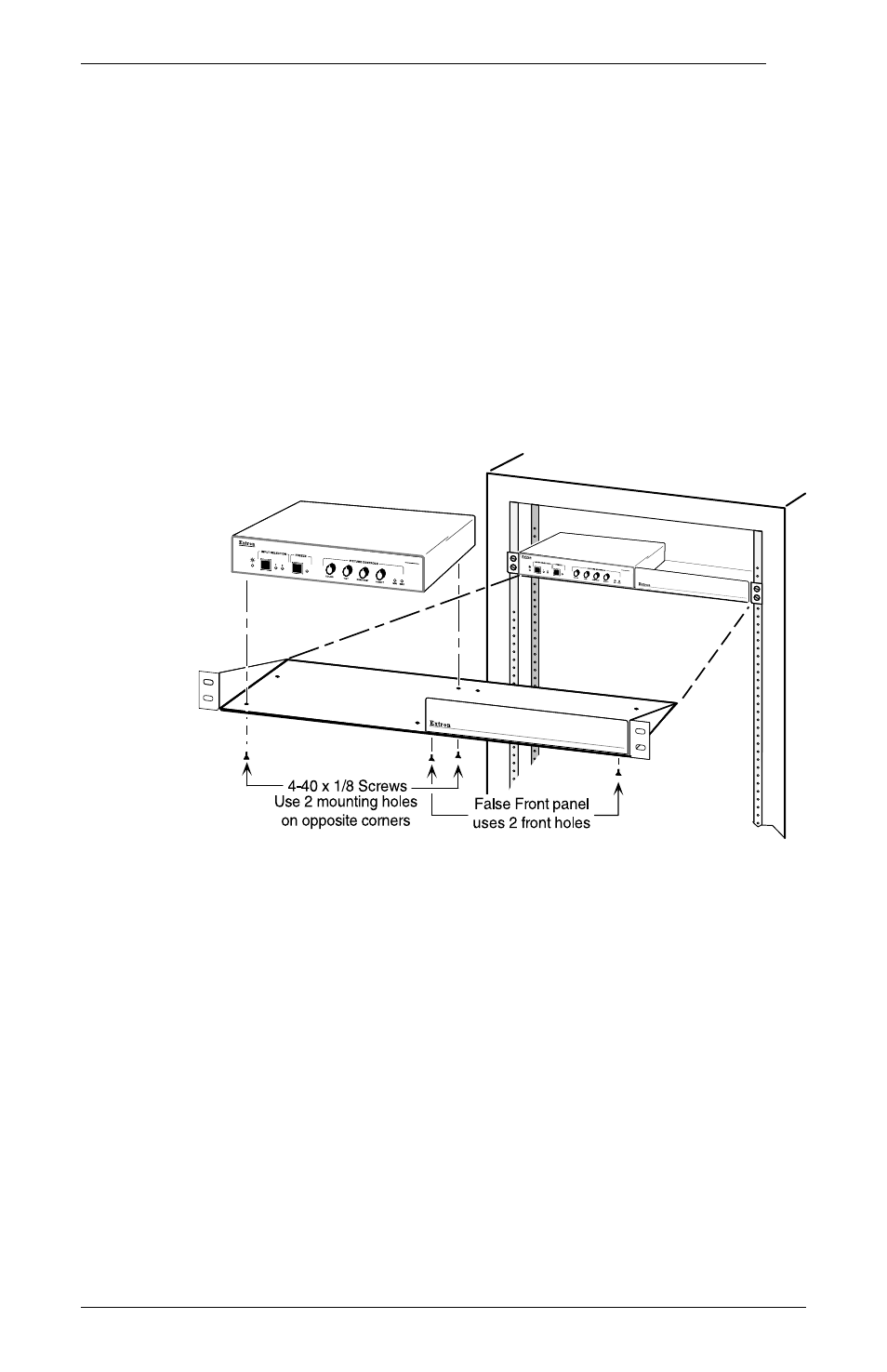 Rack mounting, Cabling | Extron Electronics LANCIAxi User Guide User Manual | Page 12 / 28