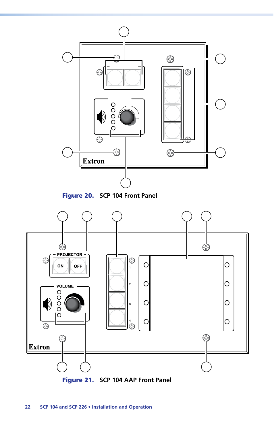 Extron Electronics SCP 104 Series User Guide User Manual | Page 28 / 60