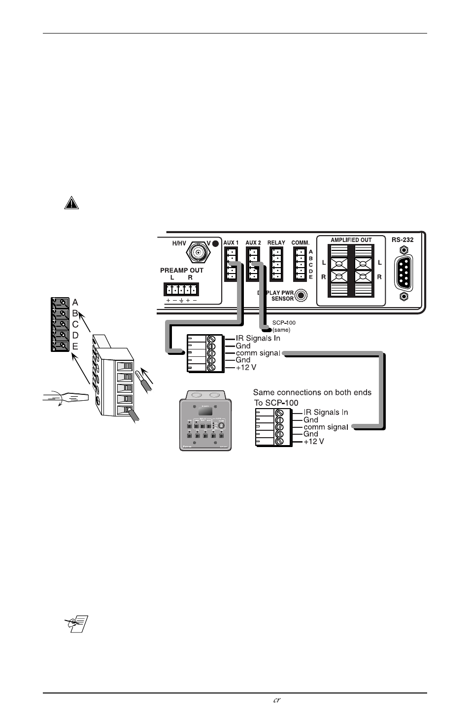 Extron Electronics SCP 100 Control Pad User Guide User Manual | Page 8 / 14