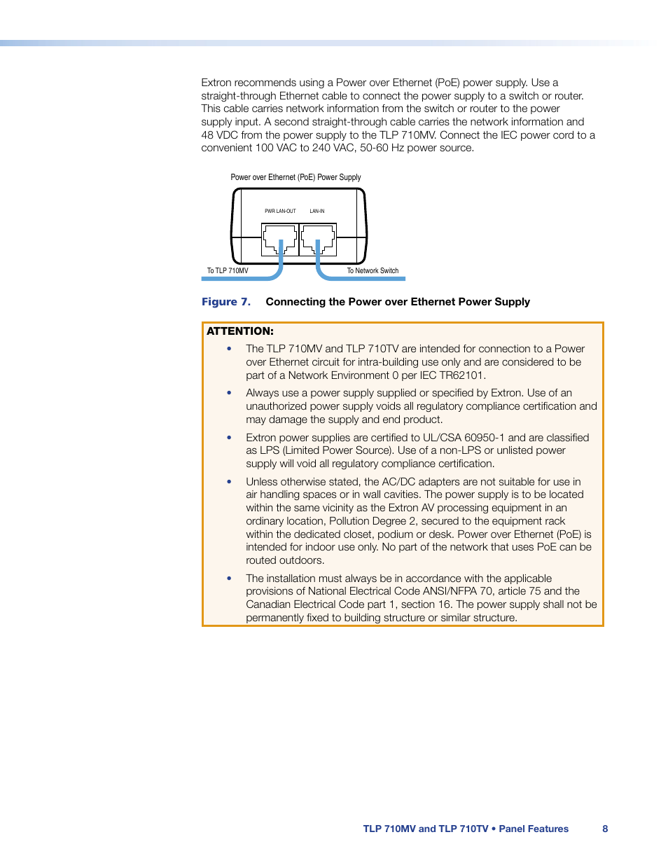 Extron Electronics TLP 710TV User Guide User Manual | Page 14 / 49