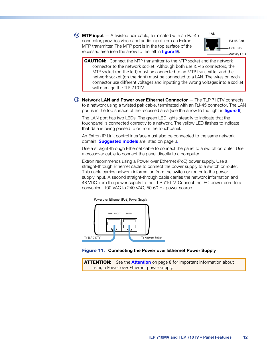 Extron Electronics TLP 710TV User Guide User Manual | Page 18 / 49