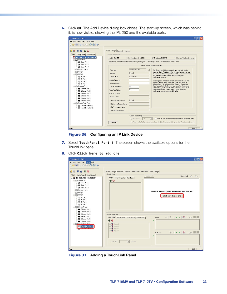 Extron Electronics TLP 710TV User Guide User Manual | Page 39 / 49