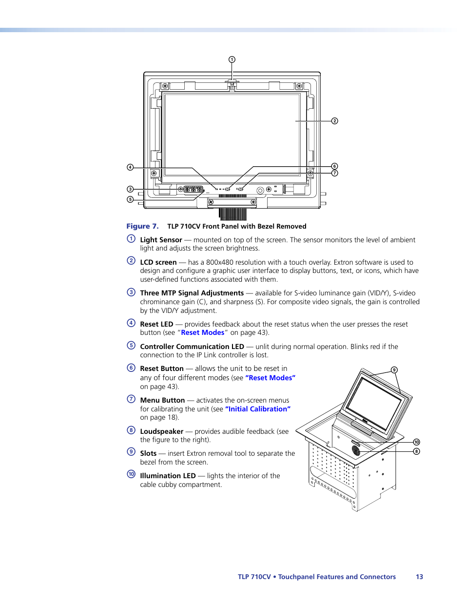 Extron Electronics TLP 710CV User Guide User Manual | Page 19 / 50