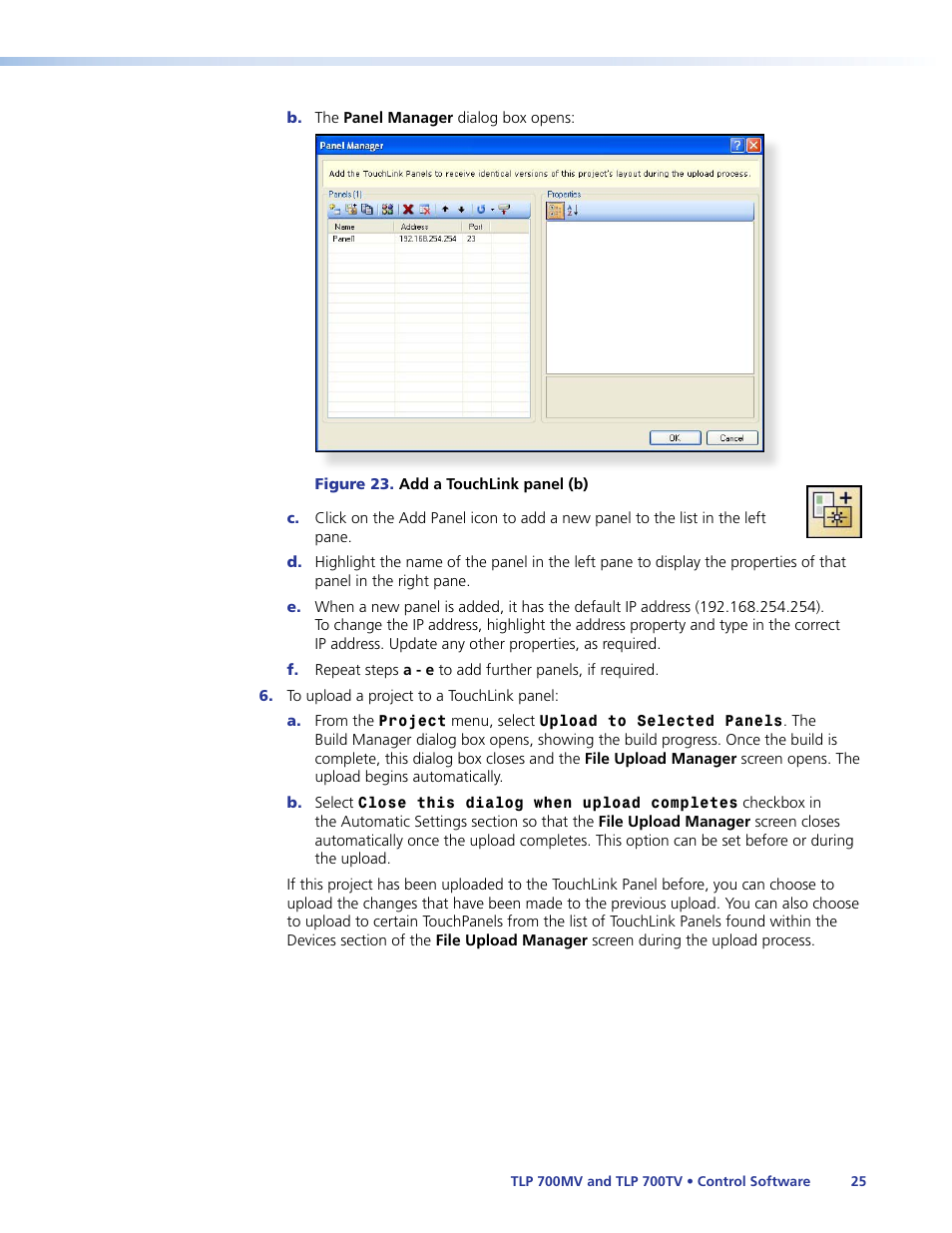 Extron Electronics TLP 700TV User Guide User Manual | Page 31 / 58