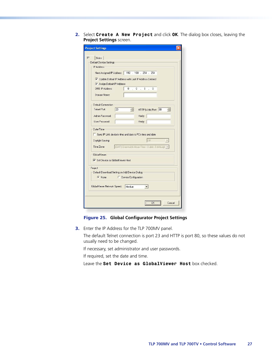Extron Electronics TLP 700TV User Guide User Manual | Page 33 / 58