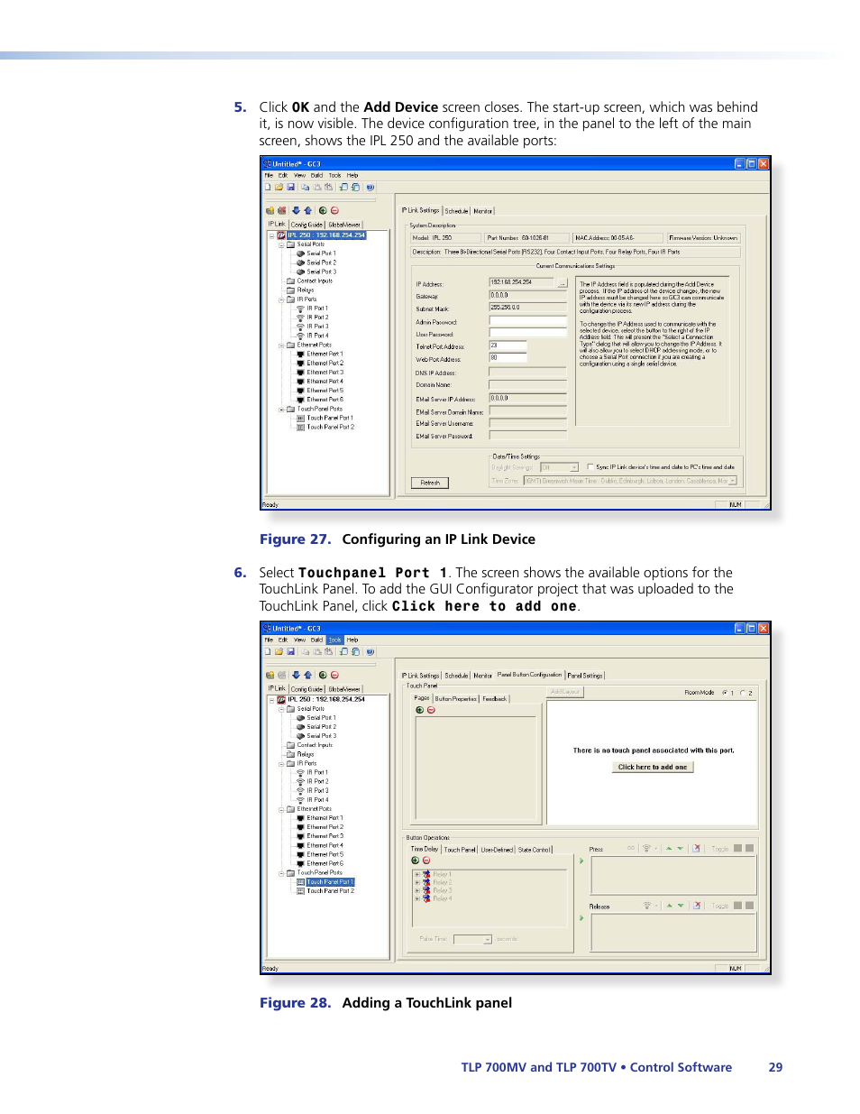 Extron Electronics TLP 700TV User Guide User Manual | Page 35 / 58