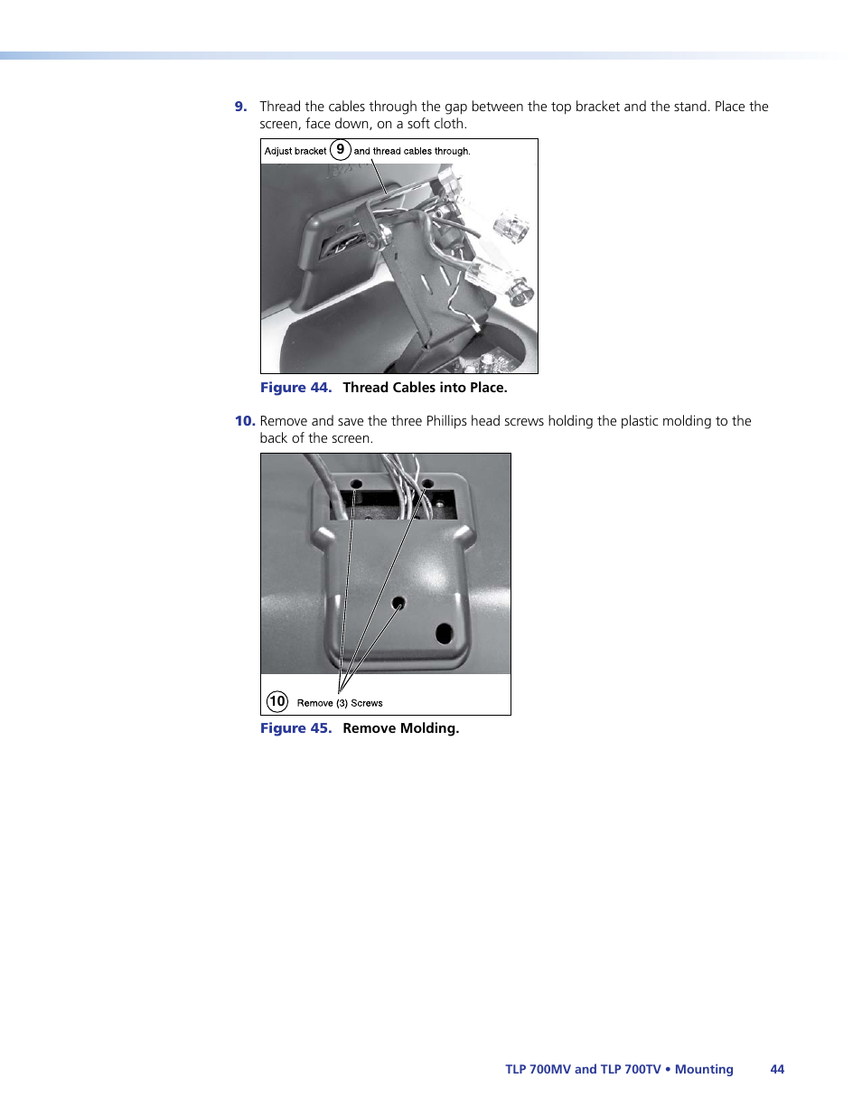 Extron Electronics TLP 700TV User Guide User Manual | Page 50 / 58
