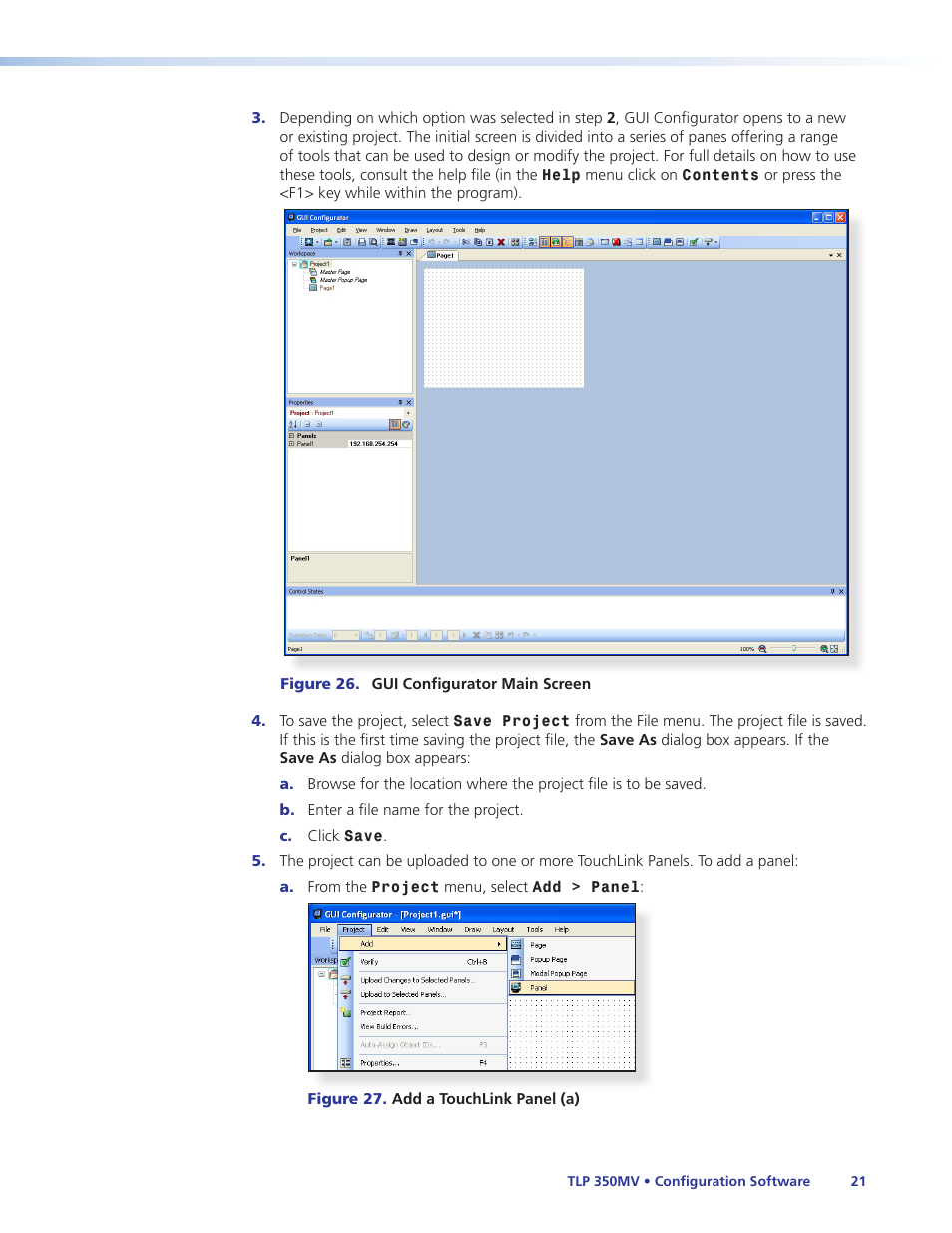 Extron Electronics TLP 350MV User Guide User Manual | Page 27 / 48