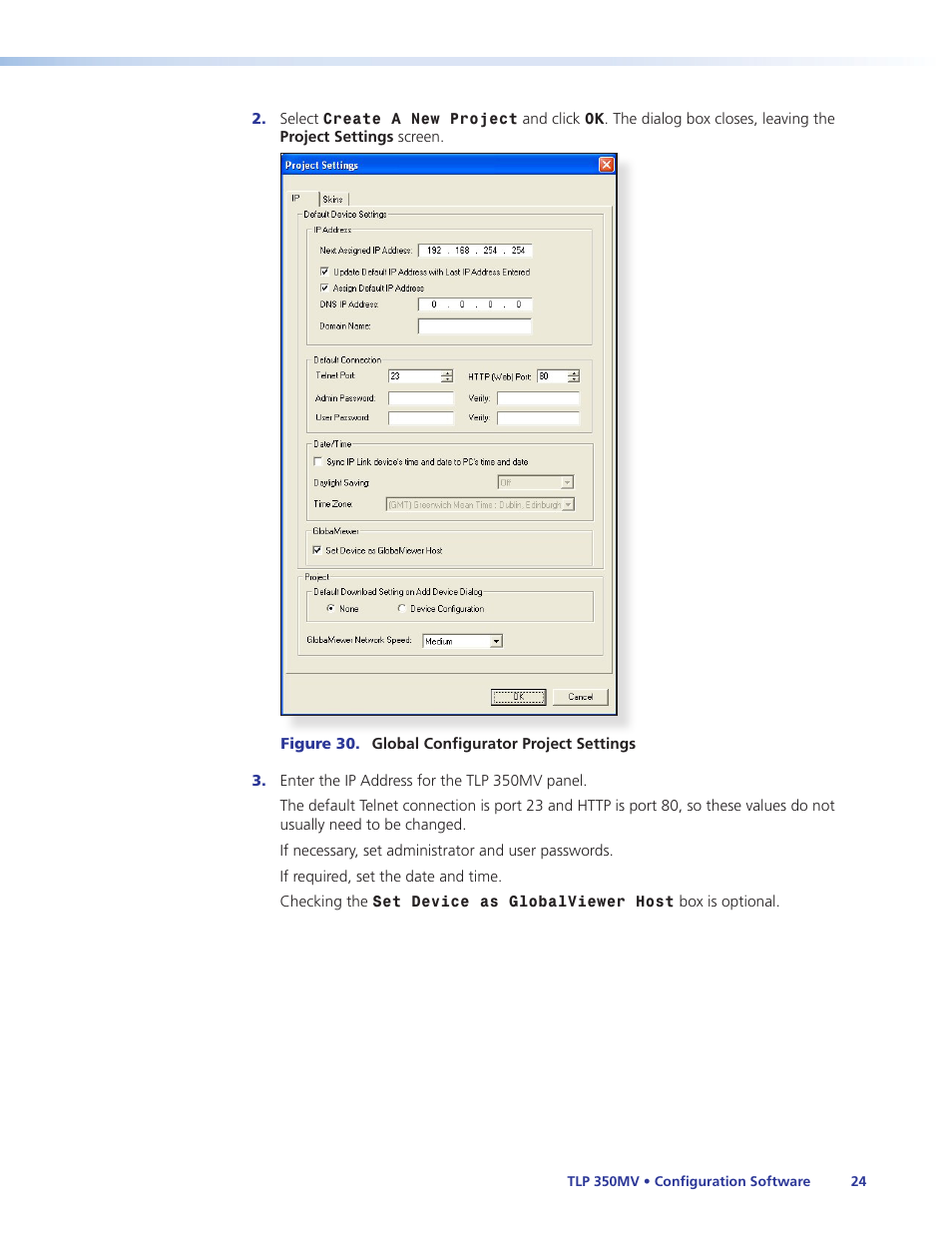 Extron Electronics TLP 350MV User Guide User Manual | Page 30 / 48