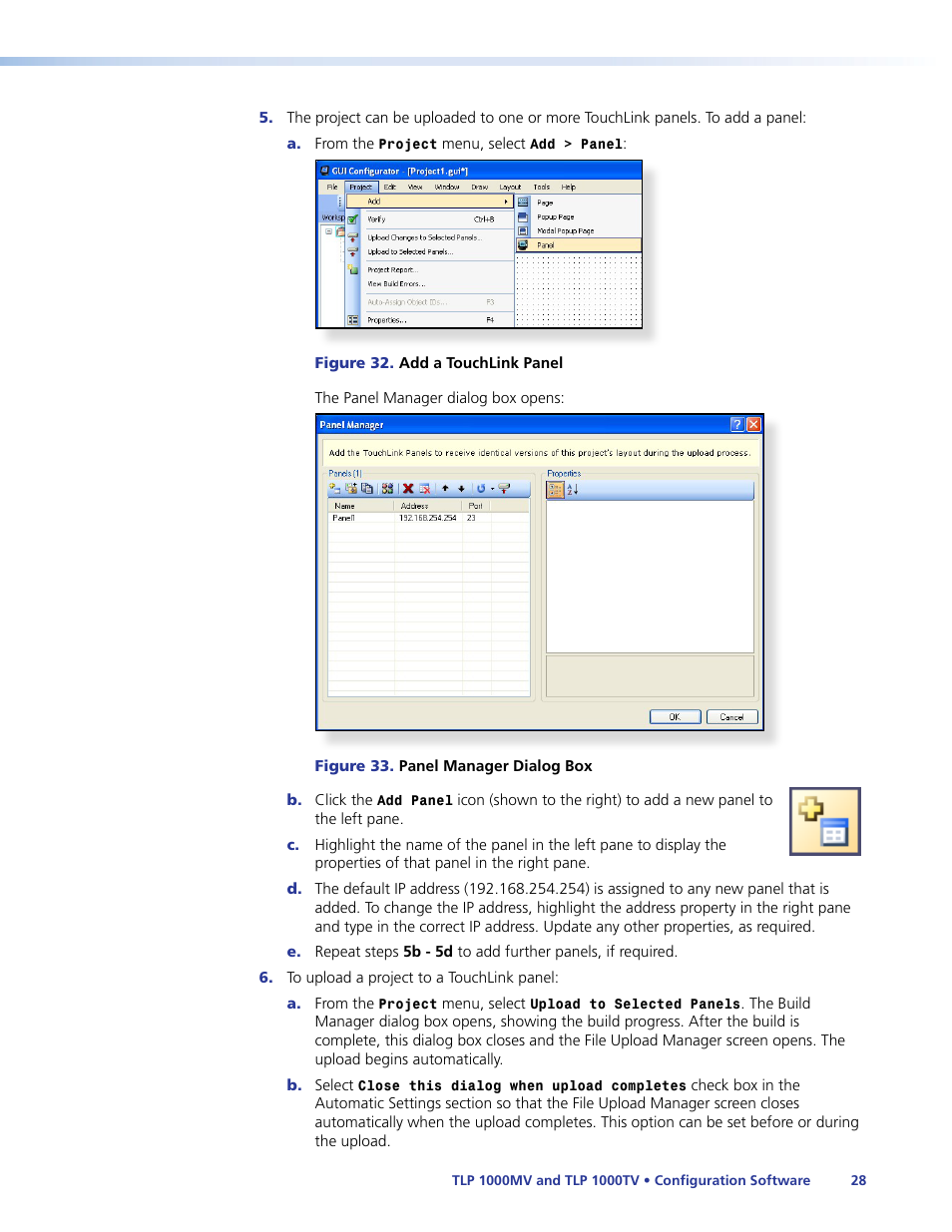 Extron Electronics TLP 1000TV User Guide User Manual | Page 34 / 54