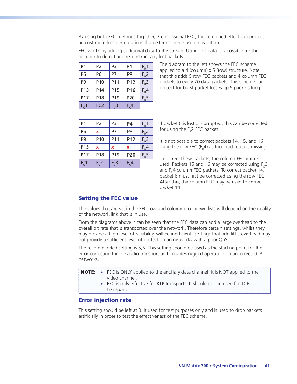 Extron Electronics VN-Matrix 300 User Guide User Manual | Page 47 / 77