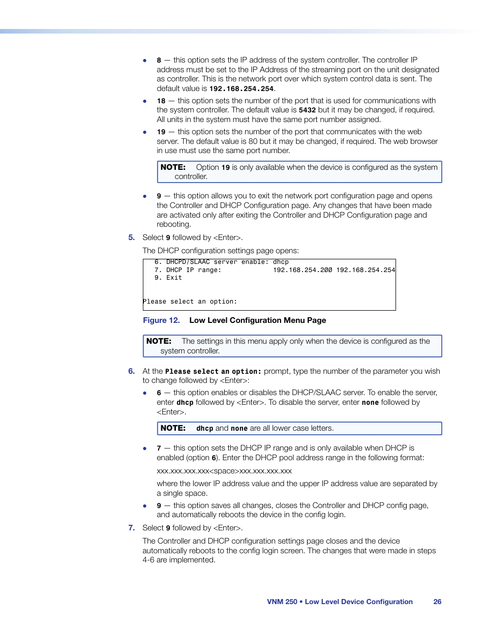 Extron Electronics VN-Matrix 250 User Guide User Manual | Page 32 / 137
