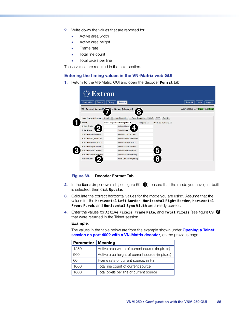 Extron Electronics VN-Matrix 250 User Guide User Manual | Page 91 / 137