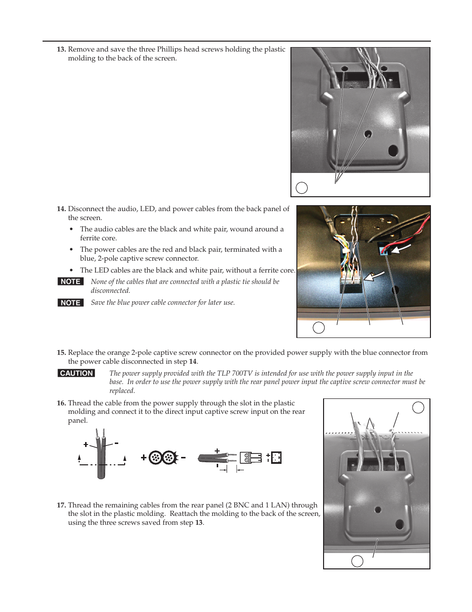 Extron Electronics VM 700T Mounting Kit Installation User Manual | Page 3 / 4
