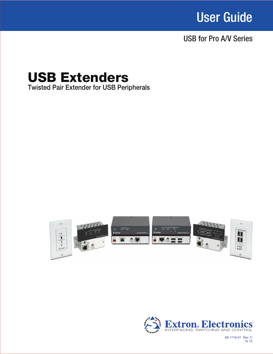 Extron Electronics USB Extenders User Guide User Manual | 23 pages