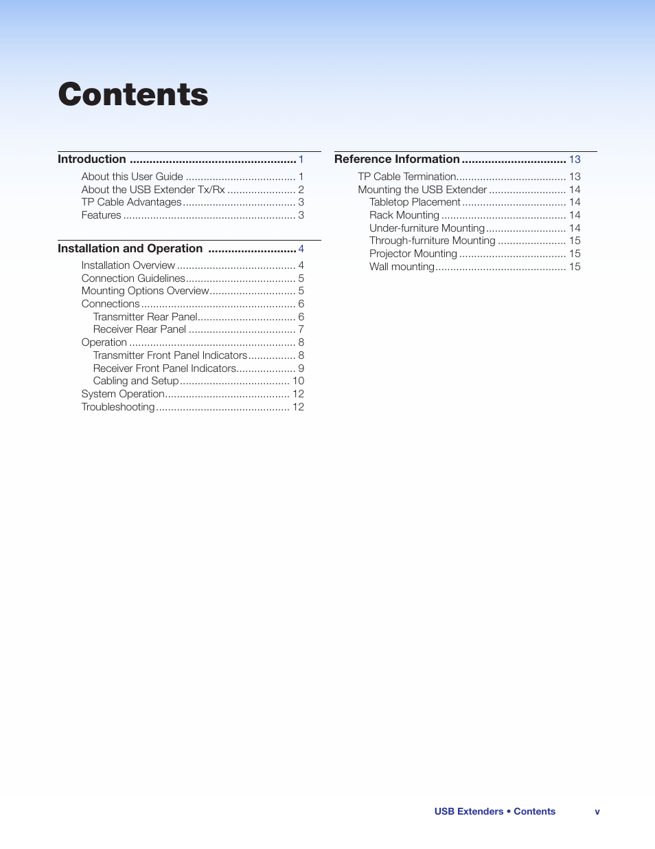 Extron Electronics USB Extenders User Guide User Manual | Page 5 / 23