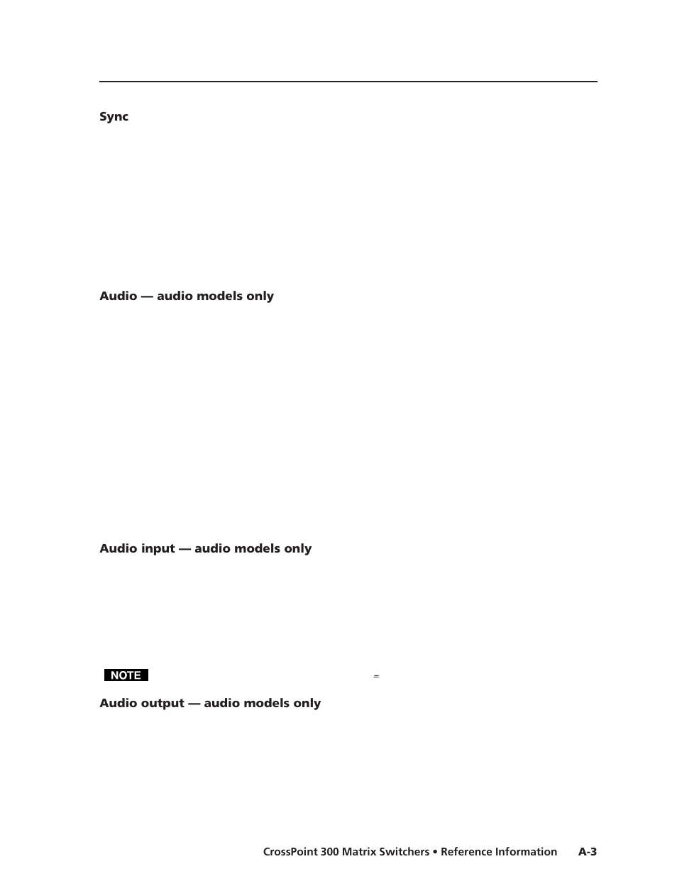 Extron Electronics CrossPoint 300 Series User Manual | Page 97 / 104
