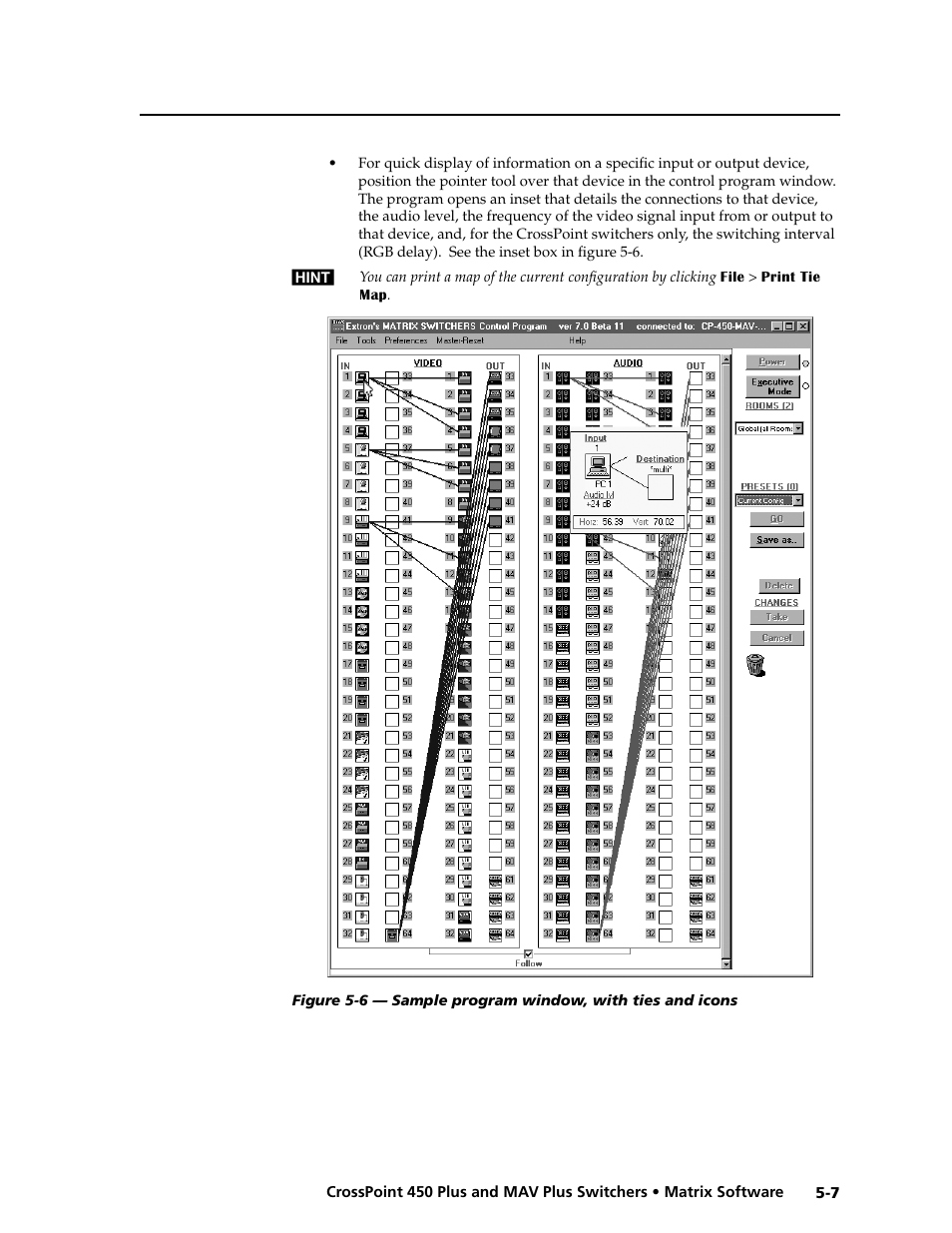 And figure 5-6 | Extron Electronics MAV Plus series Large Scale User Guide User Manual | Page 119 / 186