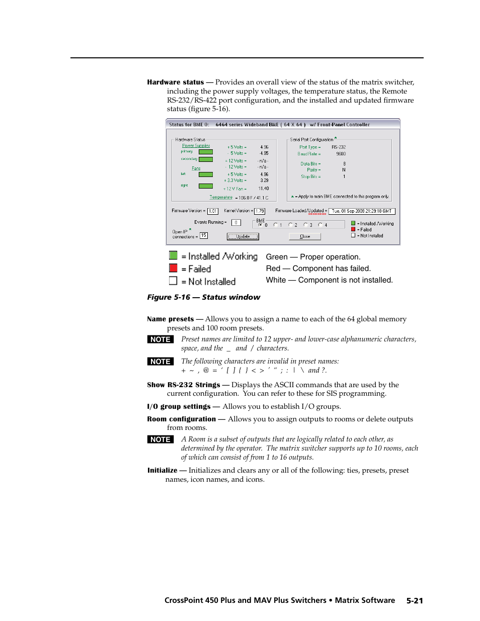 Extron Electronics MAV Plus series Large Scale User Guide User Manual | Page 133 / 186