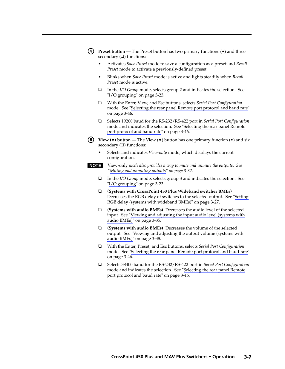 Extron Electronics MAV Plus series Large Scale User Guide User Manual | Page 39 / 186