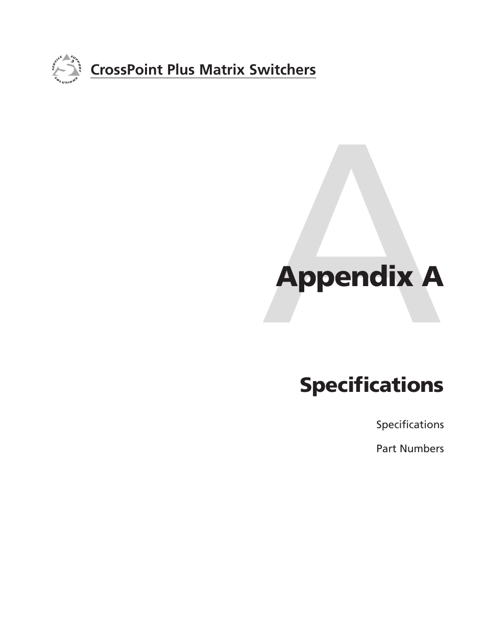 Extron Electronics CrossPoint Plus Matrix Switchers 84, 88, 124, 128, 168, 1616 HV and HVA User Manual | Page 57 / 72